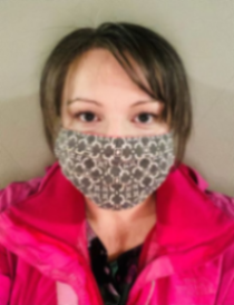 Amy Brown Coleman with mask637724307228118229